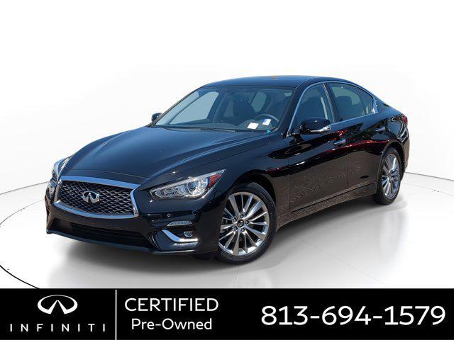 used 2022 INFINITI Q50 car, priced at $32,550