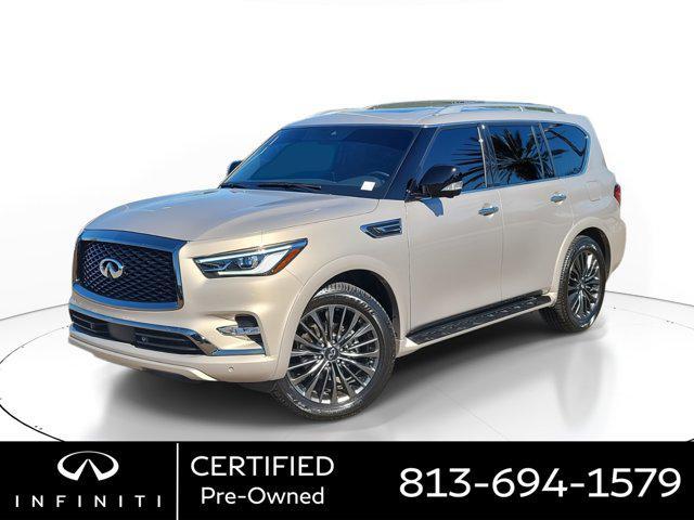 used 2024 INFINITI QX80 car, priced at $63,890