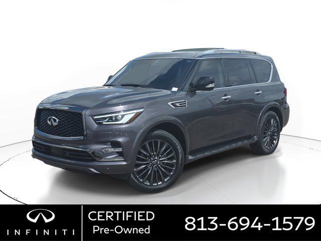 used 2022 INFINITI QX80 car, priced at $42,750