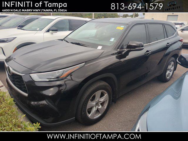 used 2022 Toyota Highlander car, priced at $27,895