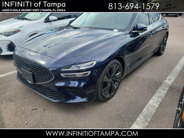 used 2022 Genesis G70 car, priced at $26,150