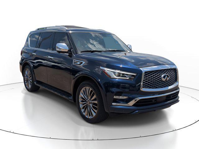 used 2021 INFINITI QX80 car, priced at $42,350