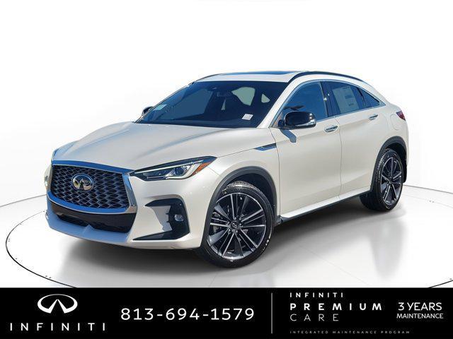 new 2025 INFINITI QX55 car, priced at $53,650