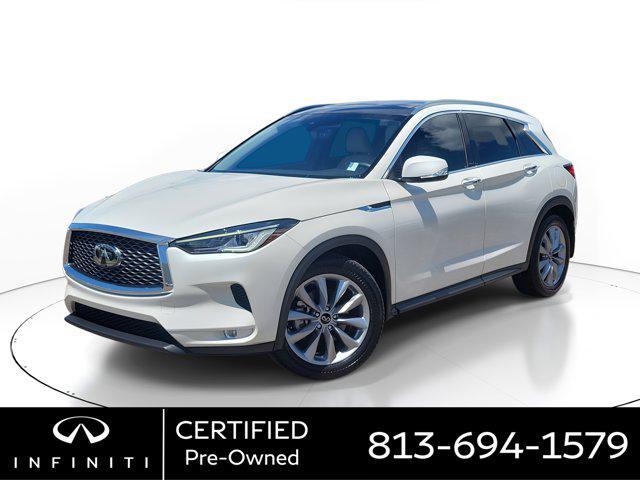 used 2022 INFINITI QX50 car, priced at $28,595