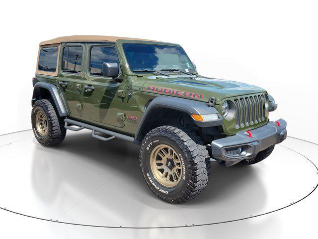 used 2021 Jeep Wrangler Unlimited car, priced at $33,098