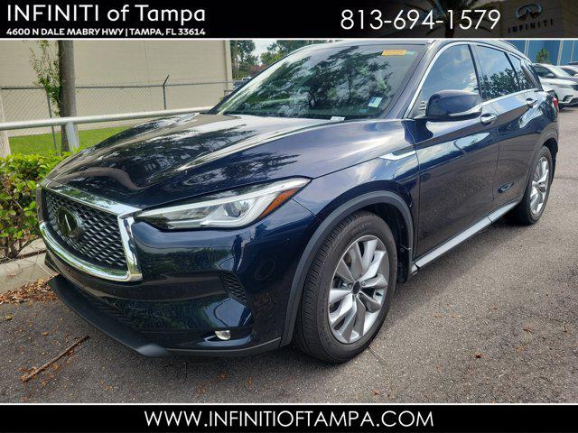 used 2021 INFINITI QX50 car, priced at $21,475