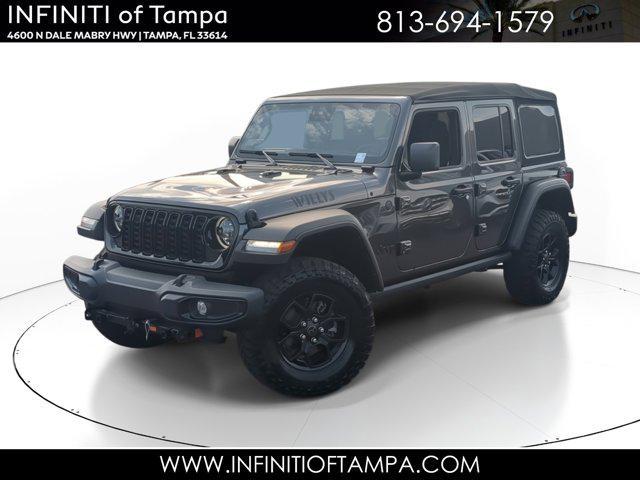 used 2024 Jeep Wrangler car, priced at $43,750