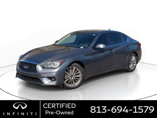 used 2022 INFINITI Q50 car, priced at $27,695