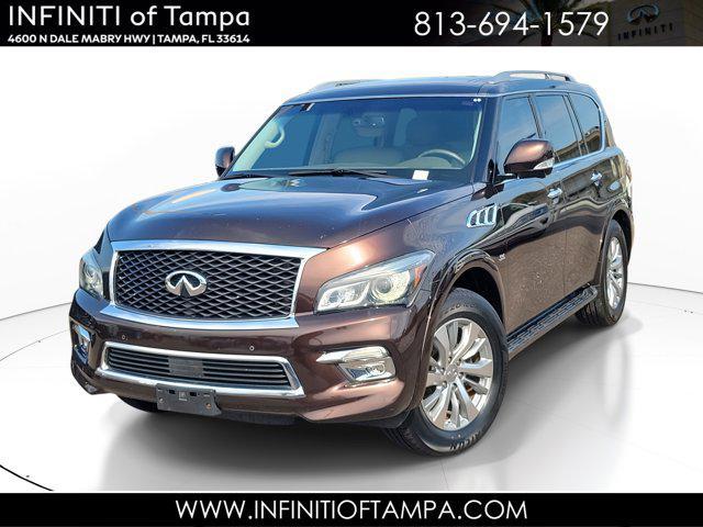 used 2017 INFINITI QX80 car, priced at $17,935