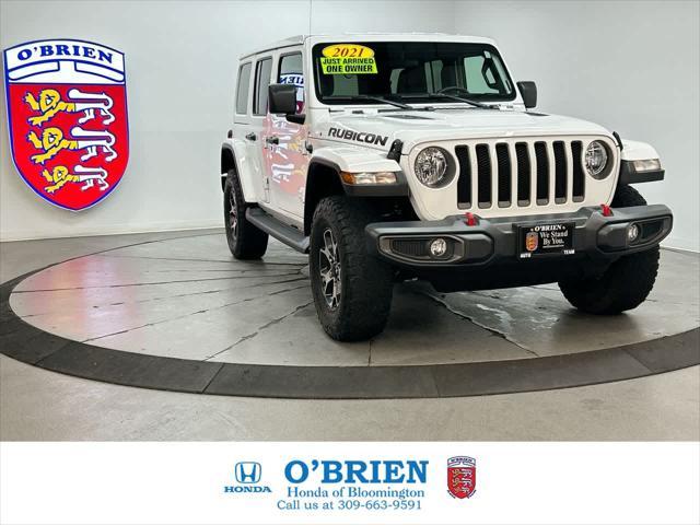 used 2021 Jeep Wrangler Unlimited car, priced at $35,100