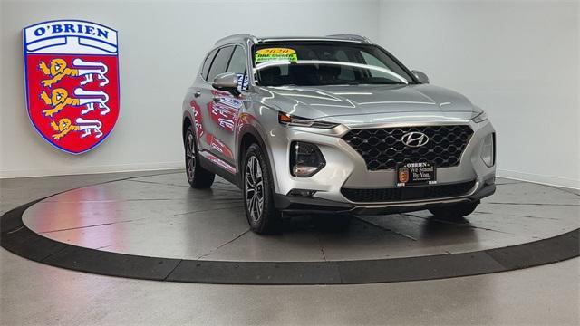 used 2020 Hyundai Santa Fe car, priced at $17,900