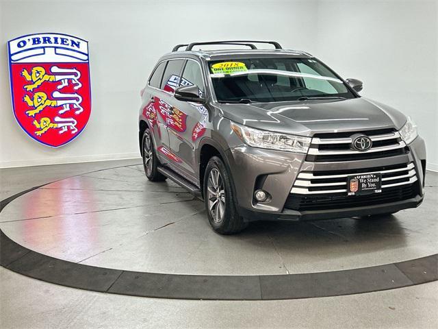 used 2018 Toyota Highlander car, priced at $22,500