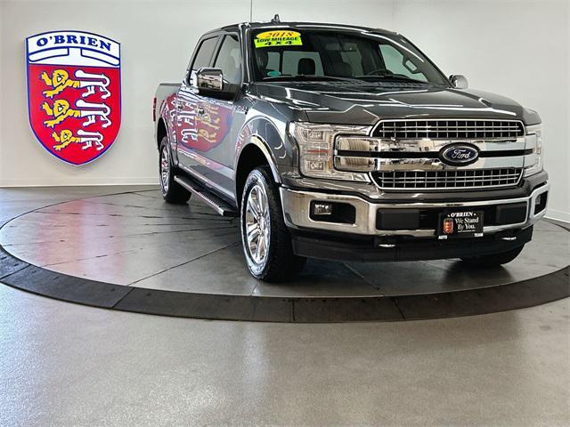 used 2018 Ford F-150 car, priced at $34,000