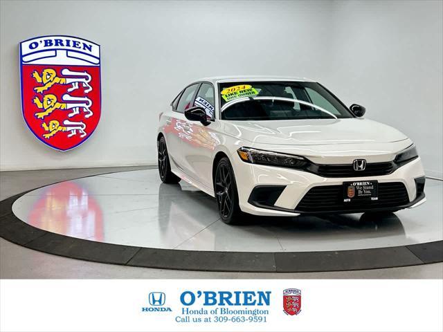 used 2024 Honda Civic car, priced at $28,500