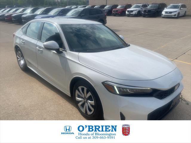 used 2025 Honda Civic car, priced at $24,700