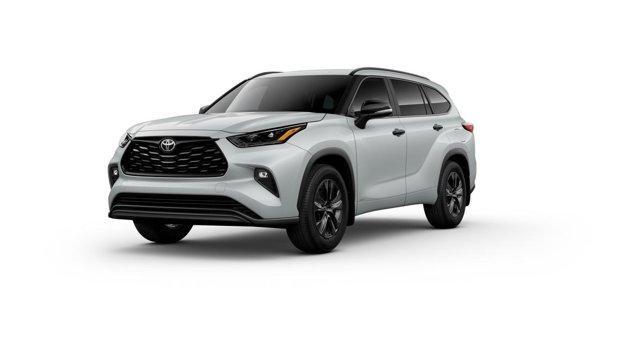 new 2025 Toyota Highlander Hybrid car, priced at $53,302
