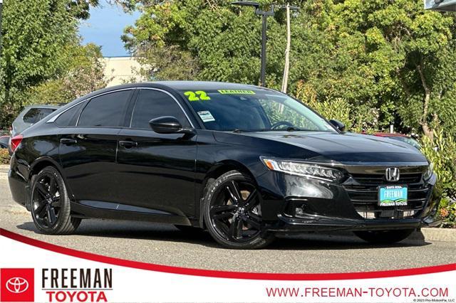 used 2022 Honda Accord car, priced at $23,993