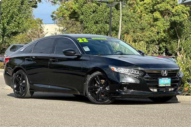 used 2022 Honda Accord car, priced at $23,993