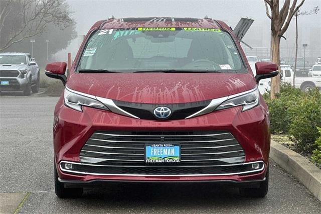 used 2021 Toyota Sienna car, priced at $45,992