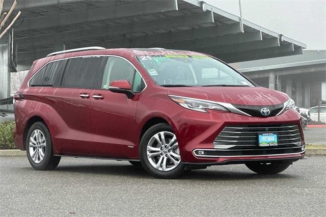 used 2021 Toyota Sienna car, priced at $45,992