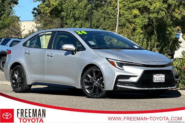 used 2024 Toyota Corolla car, priced at $23,592