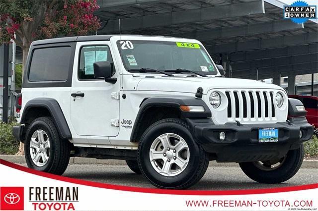 used 2020 Jeep Wrangler car, priced at $23,996