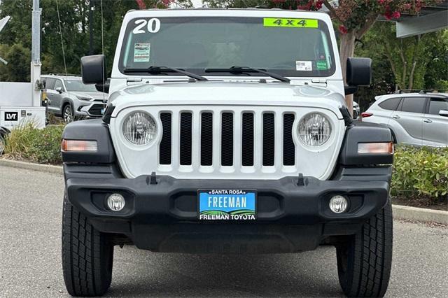 used 2020 Jeep Wrangler car, priced at $23,996