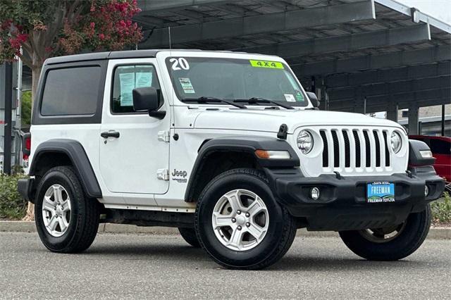 used 2020 Jeep Wrangler car, priced at $23,996