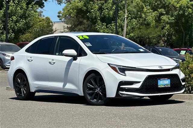 used 2024 Toyota Corolla car, priced at $25,592