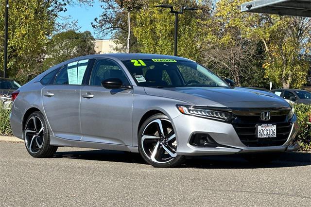 used 2021 Honda Accord car, priced at $22,591