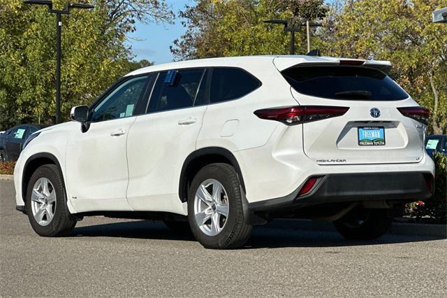 used 2023 Toyota Highlander Hybrid car, priced at $29,992