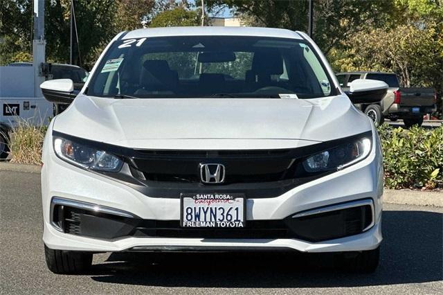 used 2021 Honda Civic car, priced at $21,222