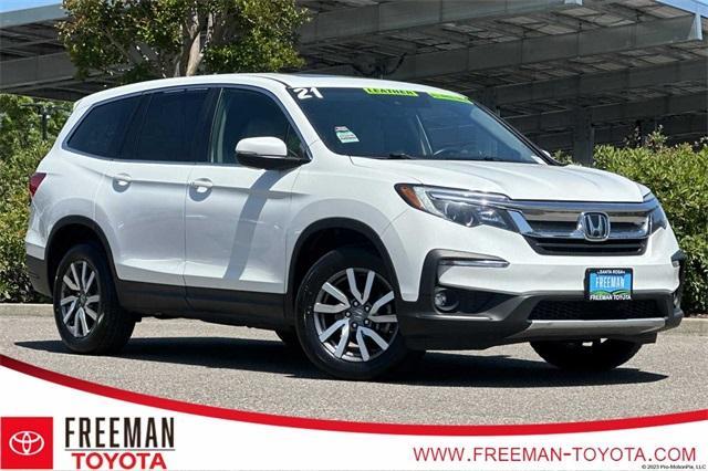 used 2021 Honda Pilot car, priced at $29,444