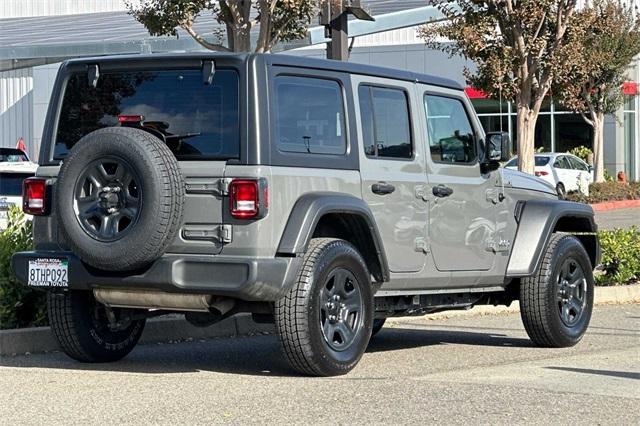 used 2021 Jeep Wrangler Unlimited car, priced at $28,991