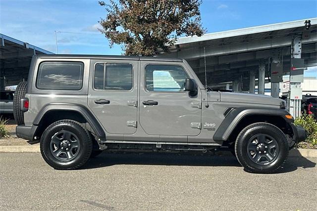 used 2021 Jeep Wrangler Unlimited car, priced at $28,991