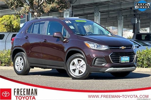 used 2021 Chevrolet Trax car, priced at $14,296