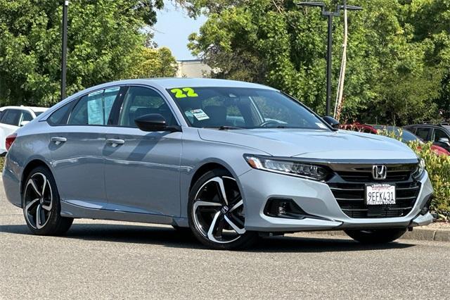 used 2022 Honda Accord car, priced at $27,591