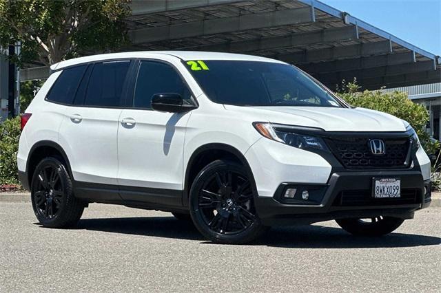 used 2021 Honda Passport car, priced at $24,213