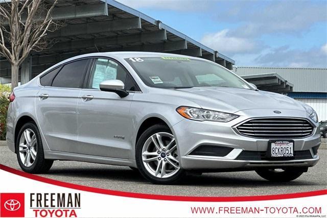 used 2018 Ford Fusion Hybrid car, priced at $11,596