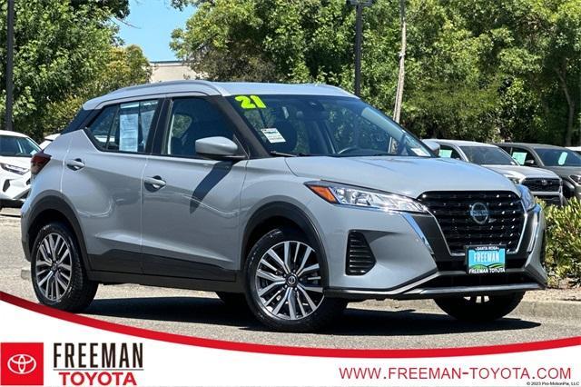used 2021 Nissan Kicks car, priced at $15,993
