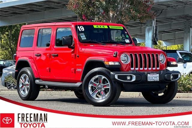 used 2019 Jeep Wrangler Unlimited car, priced at $29,996