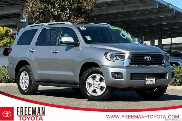 used 2018 Toyota Sequoia car, priced at $33,992