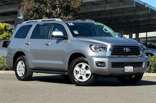 used 2018 Toyota Sequoia car, priced at $33,992