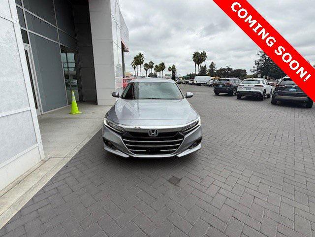 used 2021 Honda Accord Hybrid car, priced at $25,500