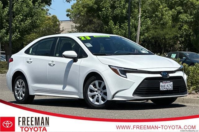 used 2023 Toyota Corolla Hybrid car, priced at $23,993