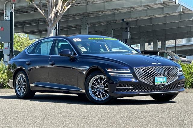 used 2024 Genesis G80 car, priced at $34,595