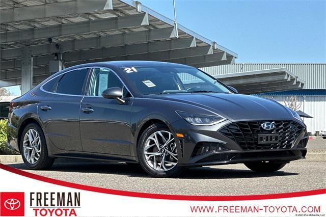 used 2021 Hyundai Sonata car, priced at $17,991