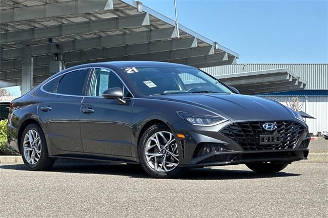 used 2021 Hyundai Sonata car, priced at $17,991