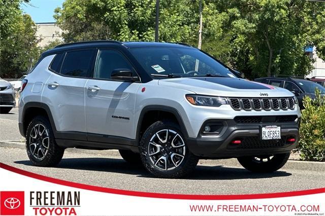 used 2024 Jeep Compass car, priced at $27,700