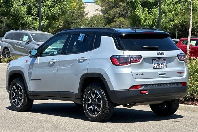 used 2024 Jeep Compass car, priced at $27,700